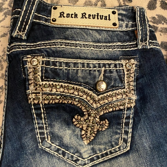 Rock Revival Denim - Very lightly distressed Rock Revival jeans